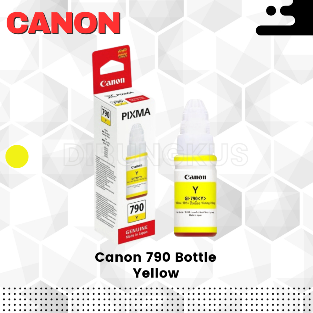 

Tinta Refill Canon 790 Yellow Kuning 100% Original