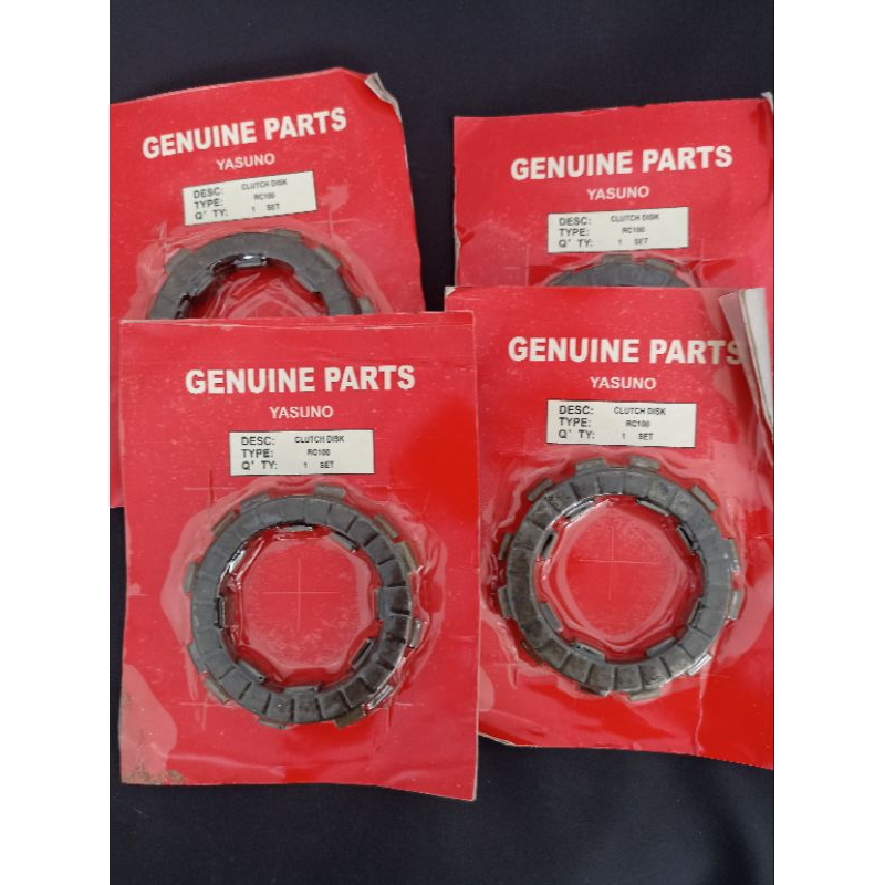 Kampas kopling rc100 plat kopling rc 100 kain kopling suzuki rc 100