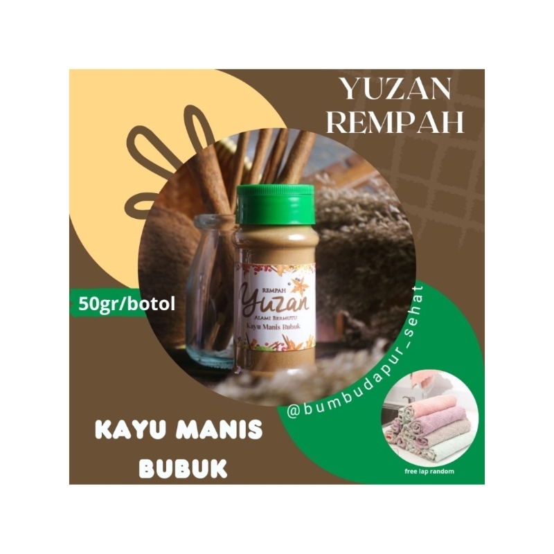 

Yuzan Rempah kayu manis bubuk 52gr