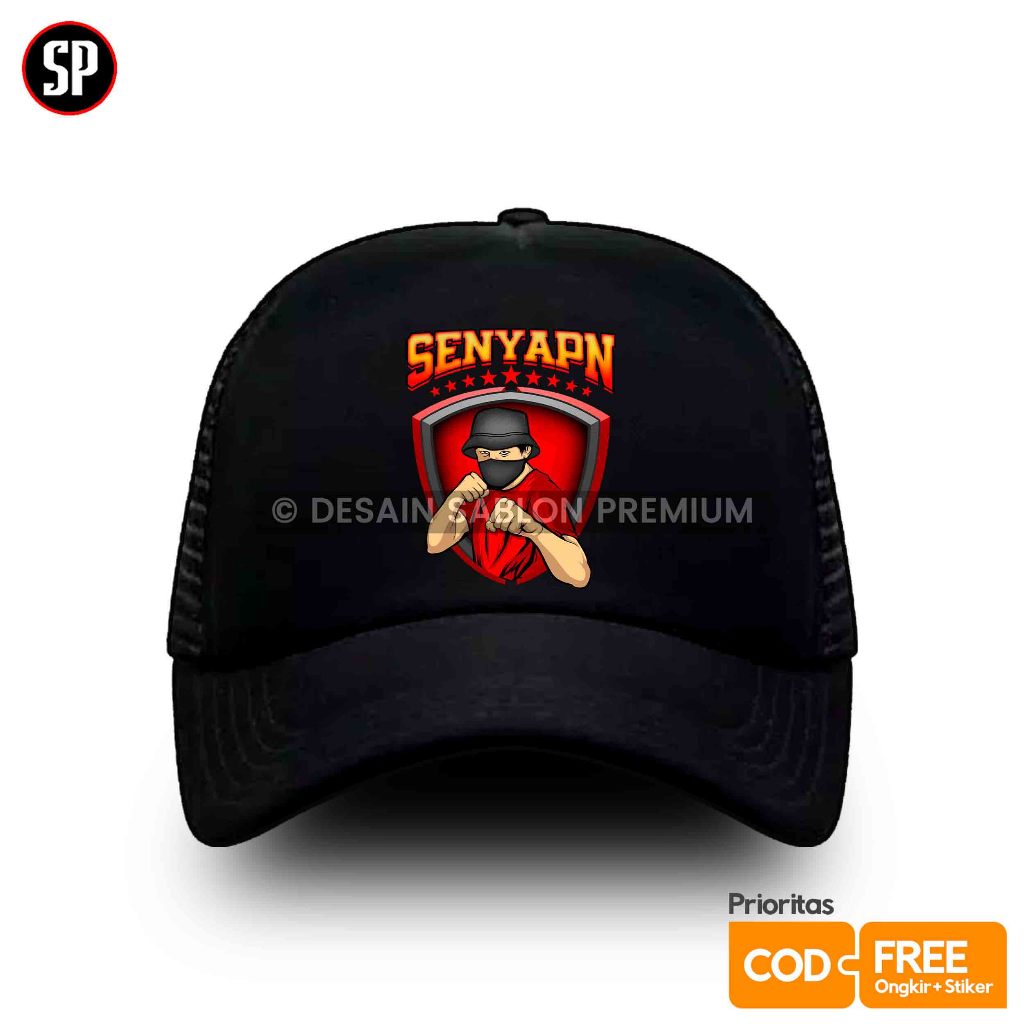 GROSIR Topi Pagar Nusa Distro FREE STIKER / Koleksi Lengkap Banyak Pilihan Model Terbaru - Trucker D