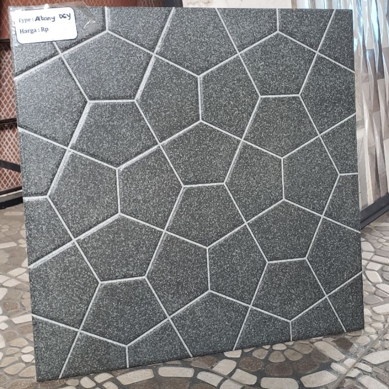 Keramik Lantai Kasar 50x50 UNO Albany GY
