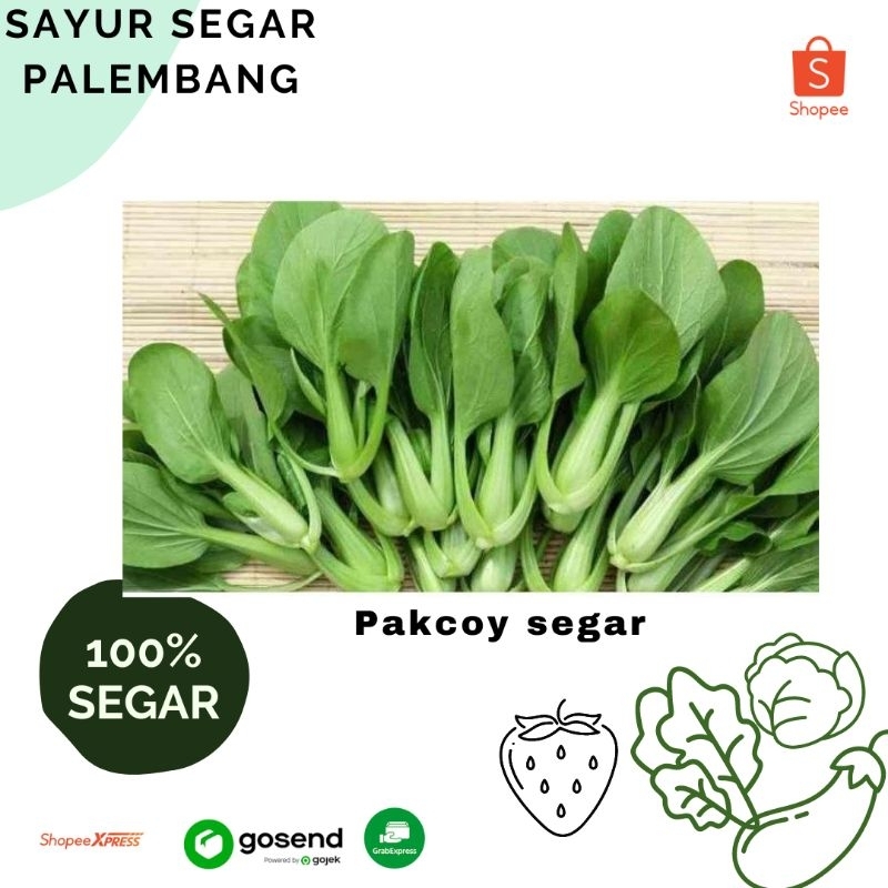 

pakcoy Segar 1 ikat -Sayur Segar khusus Palembang