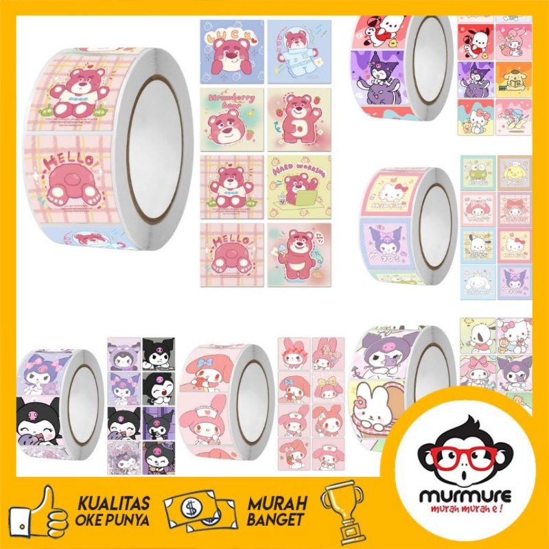 

MURMURE I STICKER THANK YOU SANRIO/STICKER THANK YOU LOTSO/STICKER PACKING SANRIO/STICKER KOTAK SANRIO
