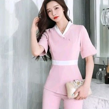 Seragam kerja Wanita SPG/ SPA/ Klinik kecantikan dll