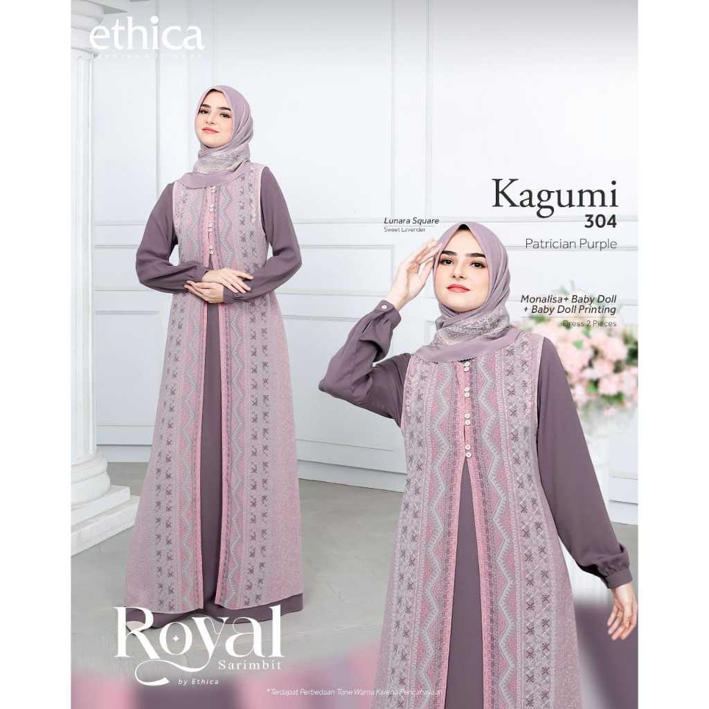 KAGUMI 304 ROYAL 11 GAMIS SARIMBIT ETHICA 2024