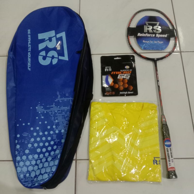 Raket Badminton RS Reinforce Speed Iso Smash 111 222 333 555 666 777 888 999