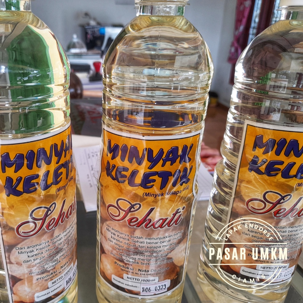 

Minyak Kelapa Murni / Keletik Original Sehati 1000ml