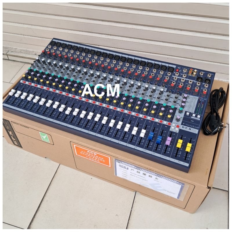 MIXER AUDIO SOUNDCRAFT EFX20 MIXER 20 CHANNEL EFX 20