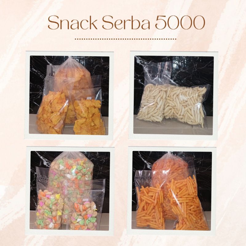 

Aneka Snack Serba 5000 Snack Kiloan Murah