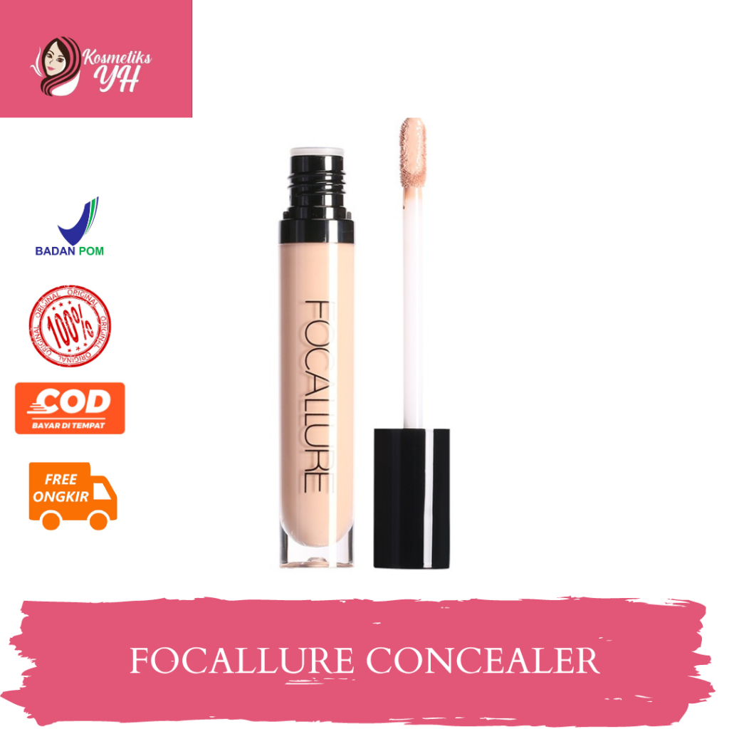 FOCALLURE CONCEALER MAKE UP ATAU CONCEALER FOCALLURE DAN CONSILER MAKEUP