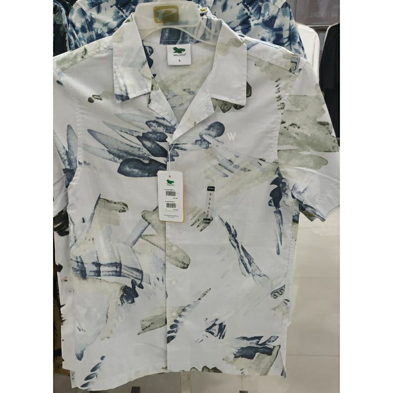 walrus kemeja lengan pendek horizon blue pria
