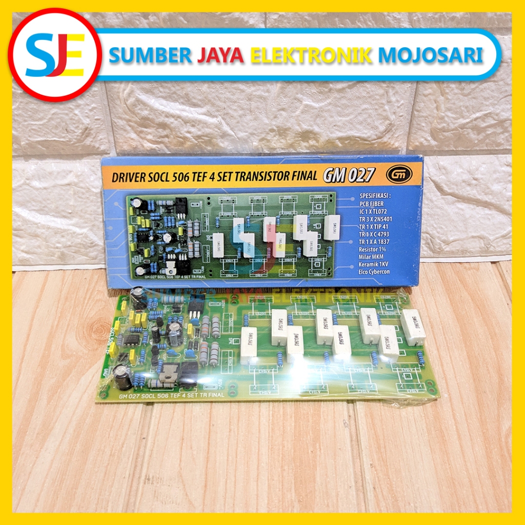 Kit Driver SOCL 506 TEF GM - Kit Driver Power Ampli 4 Set Transistor