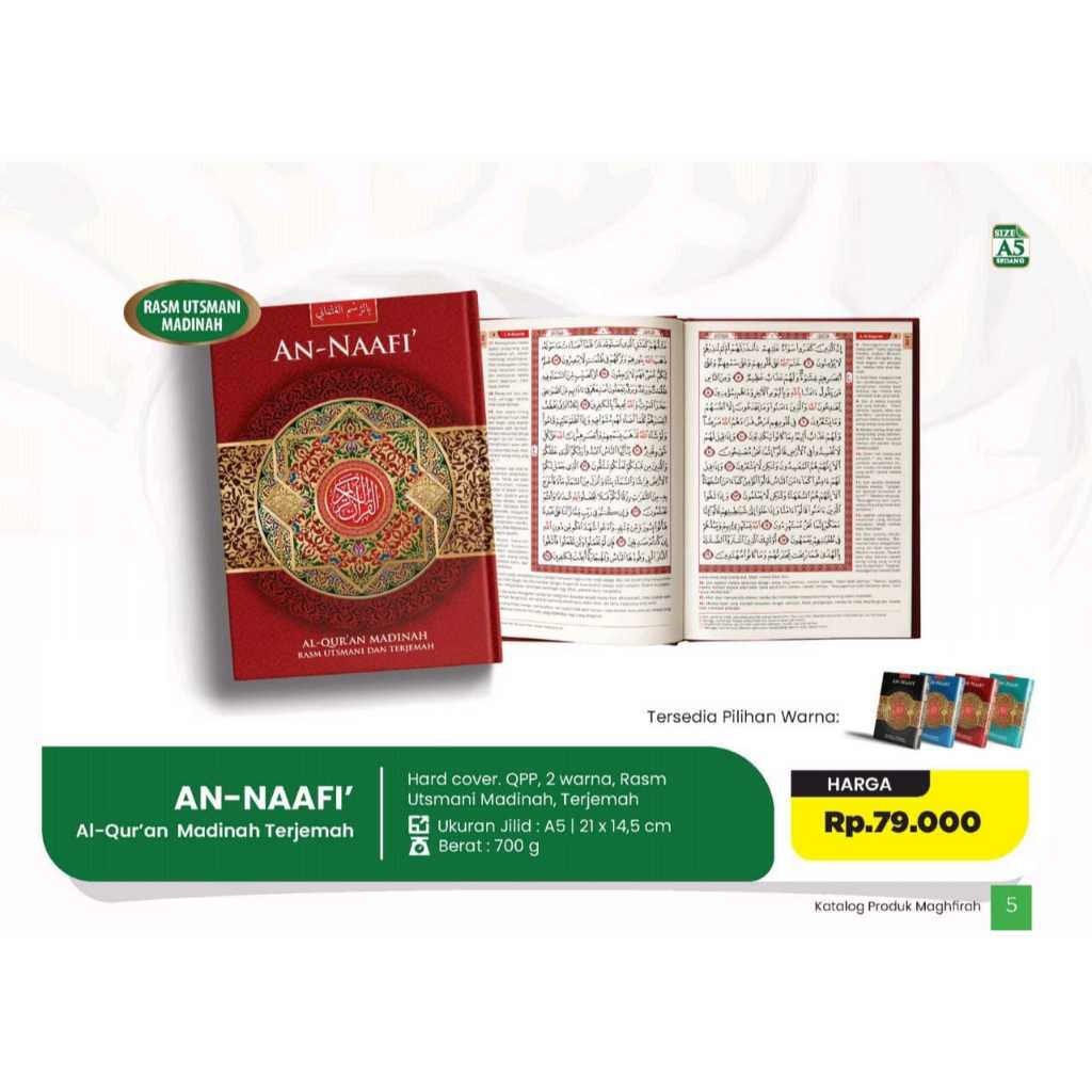 

Al Quran Mushaf Utsmani Terjemah An Naafi - Maghfirah