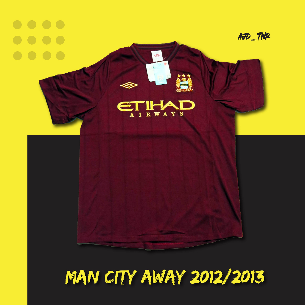Jersey Retro Manchester City Away 2012/2013
