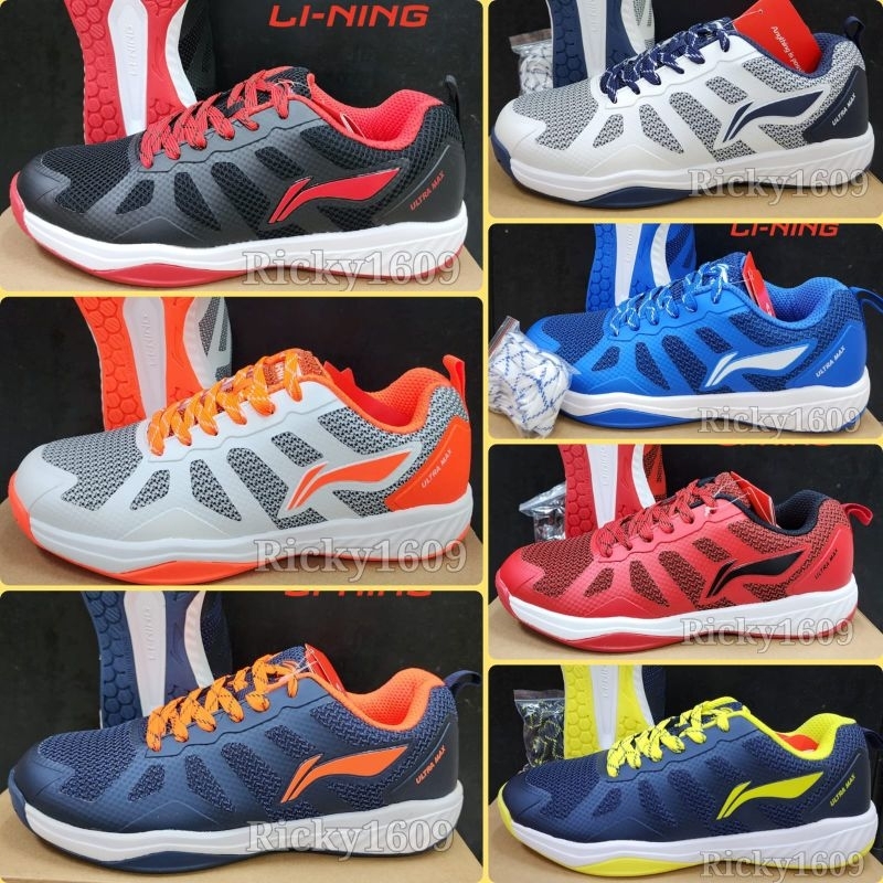 SEPATU BADMINTON LINING ULTRA MAX - SEPATU LINING ULTRA MAX - ORIGINAL LI-NING MADE IN CHINA