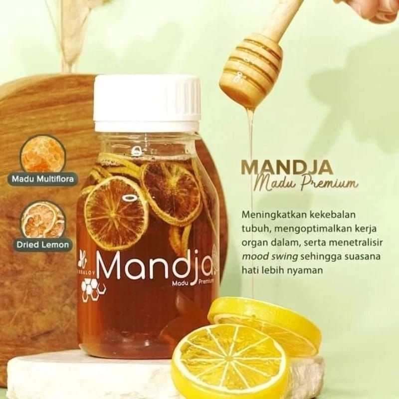 

MANDJA By Herbalov - Madu Multiflora & Dried Lemon / Meningkatkan Imun Tubuh