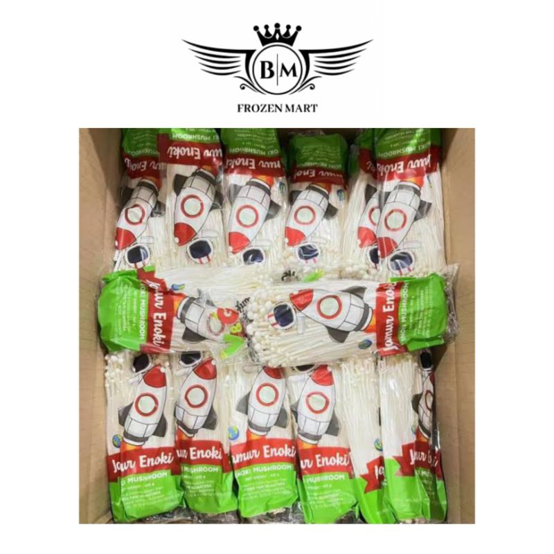 

Jamur Enoki / Enoki mushroom Fresh 100gr.