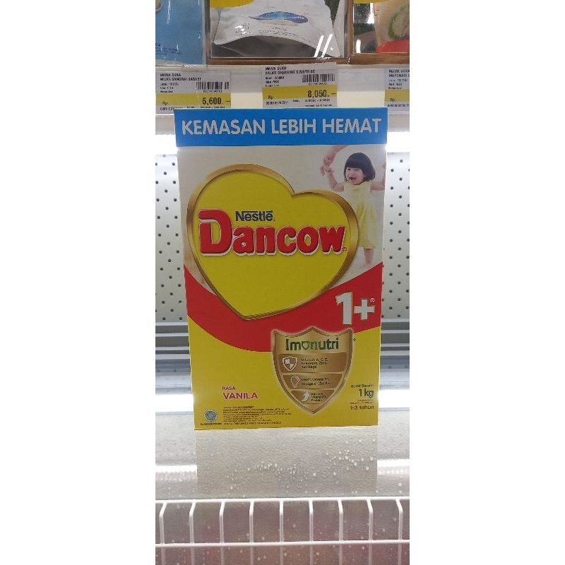 

Dancow 1+ 1 KG (Free Hadiah Menarik)