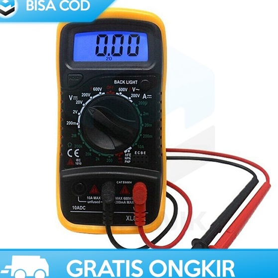 AVOMETER TESTER DIGITAL MINI MULTITESTER JUNEJOUR XL83L PORTABLE ORI v Kualitas Premium Best