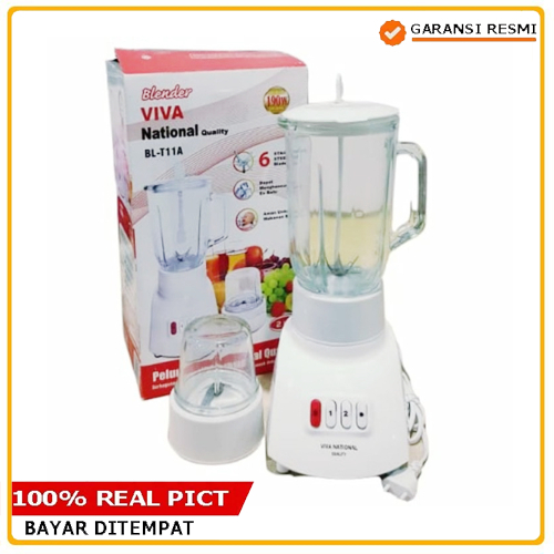 Blender National Viva BL T9A - Blender Juice dan Bumbu Viva Kaca National Quality