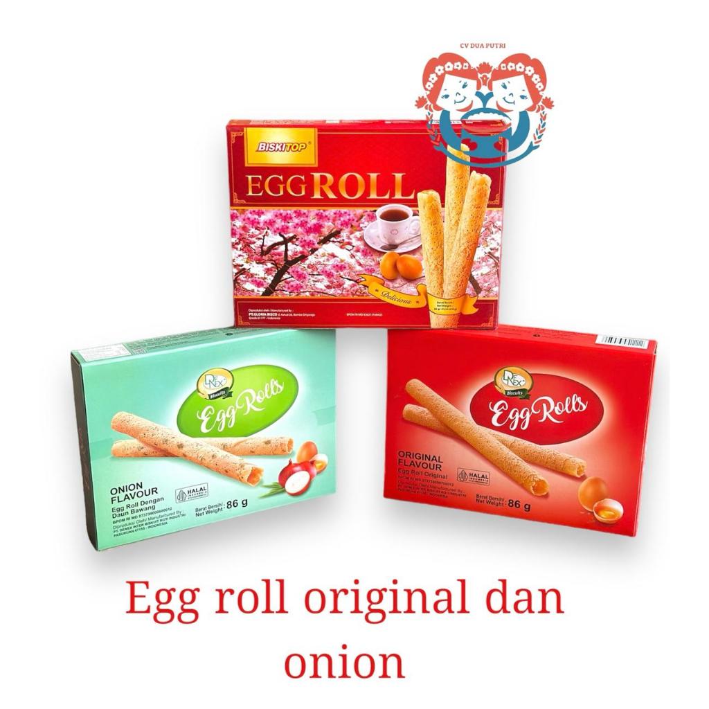 

Egg roll Biskitop / Egg Roll Denex / hampers murah / kue parcel murah / kue hajatan murah