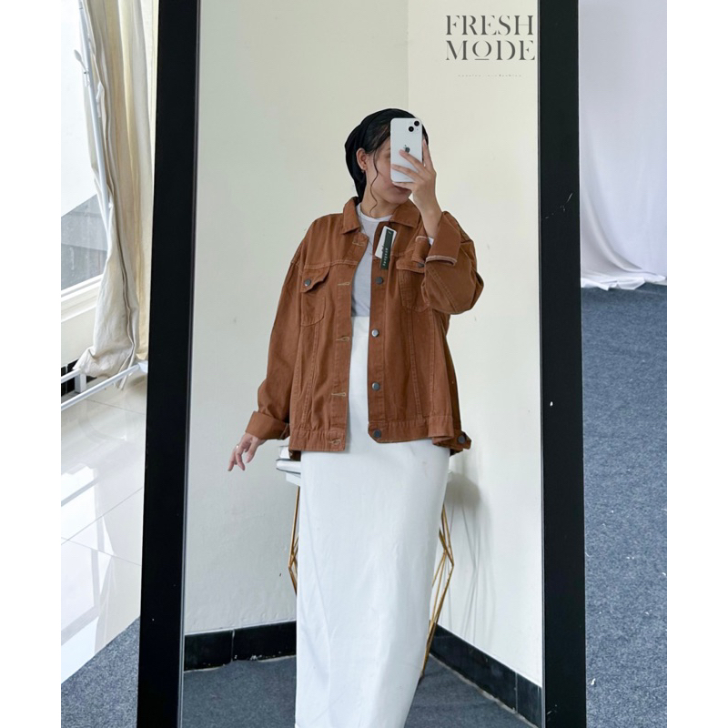 FRESHMODE // Jacket Jeans Hana // Jacket Wanita kekinian