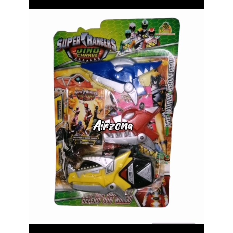 Mainan Tangan Super Rangers-Dino charge