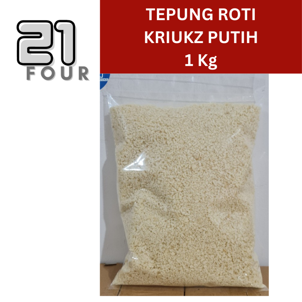 

Tepung Roti Putih Kriukz Repack 500 gram 1 Kg