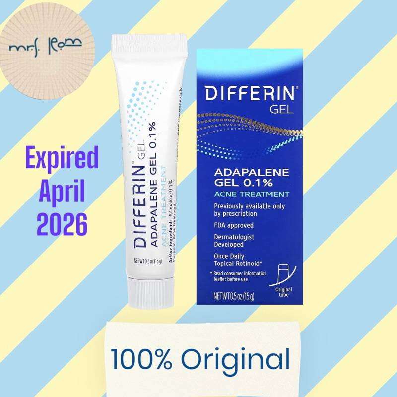 MrsLeom - Differin Adapelene Gel 0.1% Expired 2026