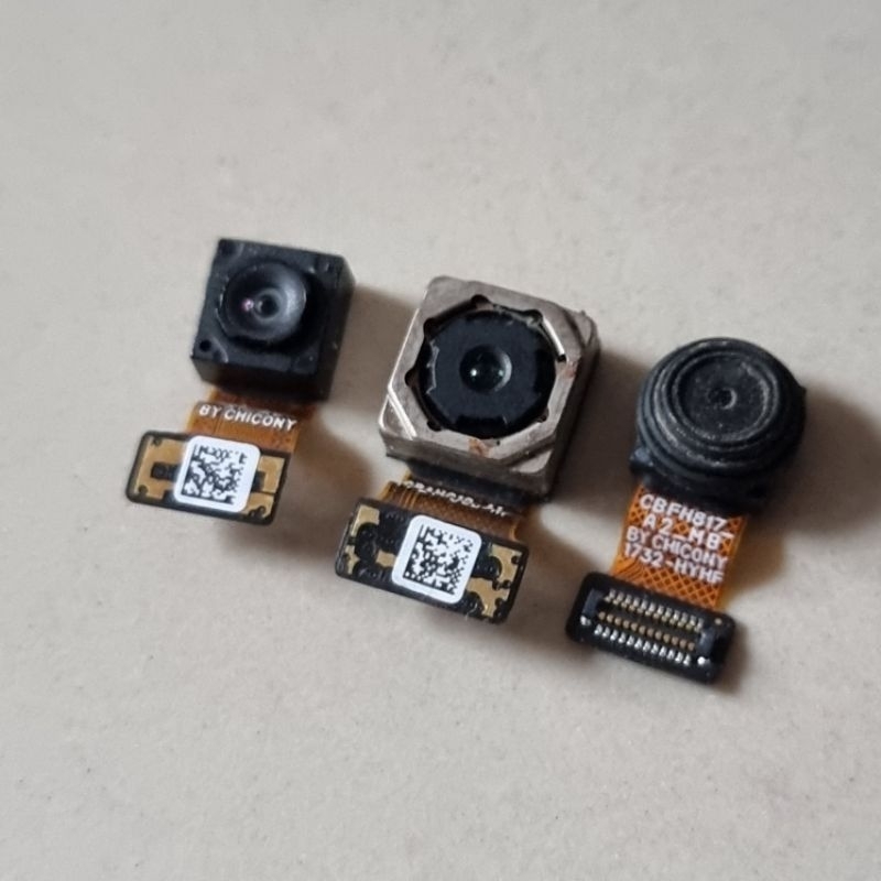 Camera kamera depan belakang 1 set  Asus Zenfone 4 Max Dual camera normal oke siap rakit