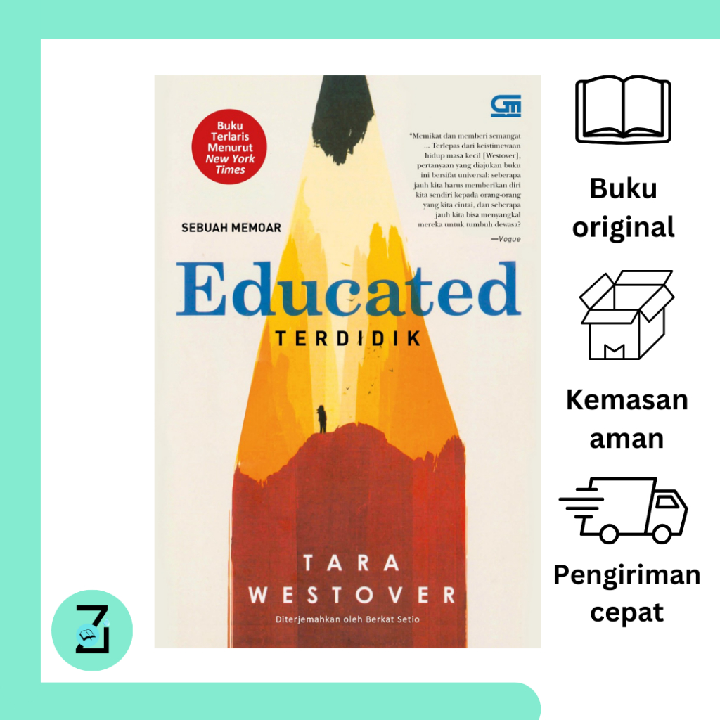 Terdidik (Educated) // Tara Westover // Gramedia