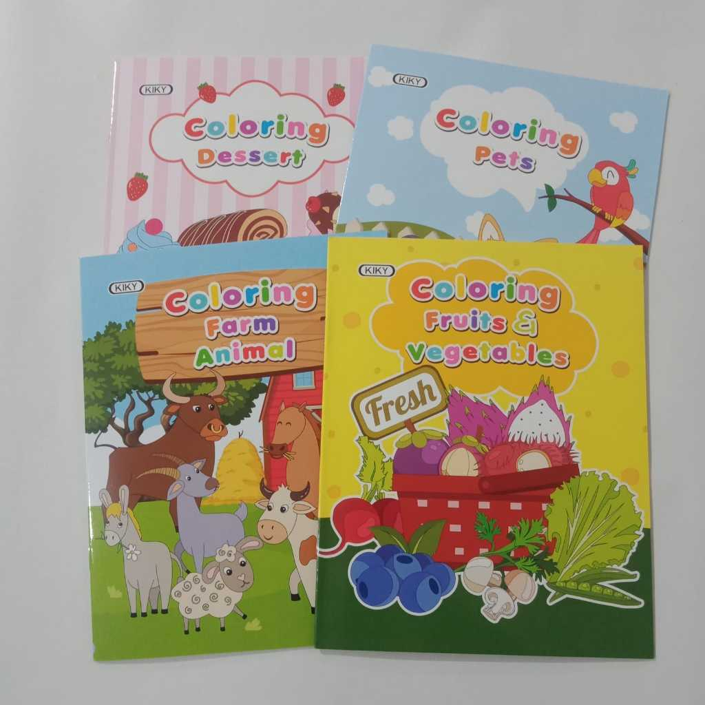

BUKU MEWARNA / BUKU LATIHAN MEWARNAI / BUKU MEWARNAI TANGGUNG KIKY