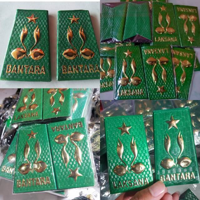 BANTARA LAKSANA KARSTEK TAHAN AIR TKU Pandega Evolet Pramuka 1 Pasang 2pcs kanan kiri Penegak