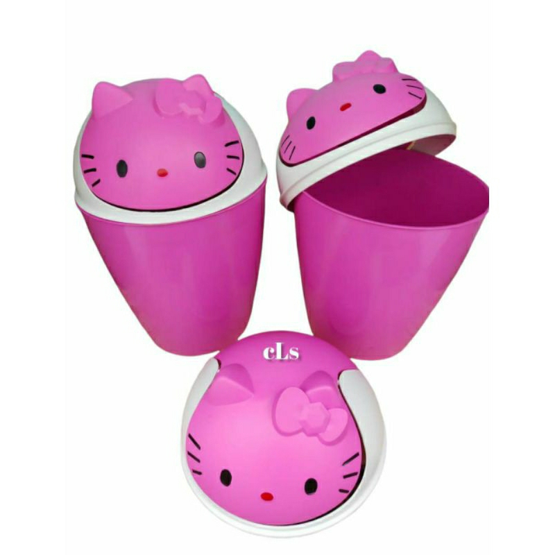 tempat sampah hello Kitty