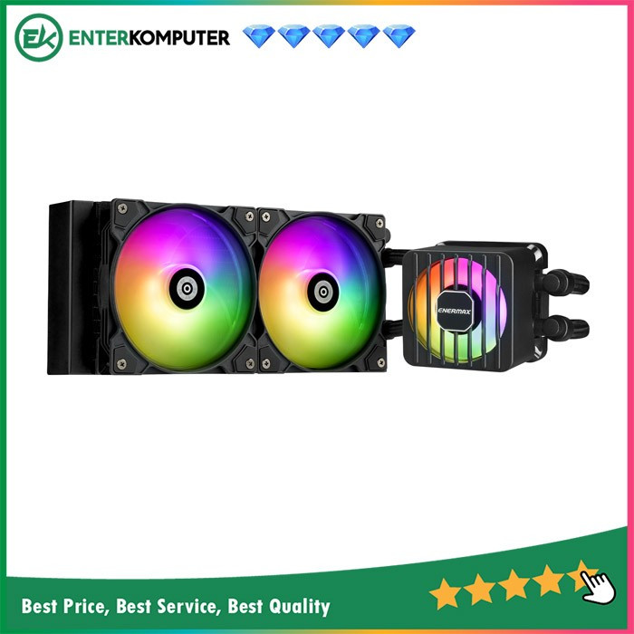 Enermax LIQMAXFLO 240mm Liquid CPU Cooler - AIO CPU Cooler
