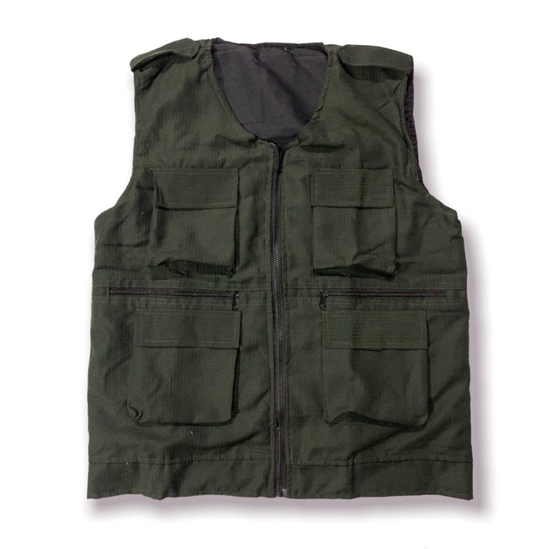 Tactical Vest / Rompi Cargo Basic Ripstop Army