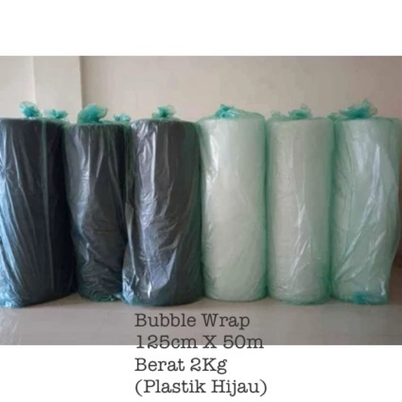 

Bubblewrap KCS 2kg bungkus hijau