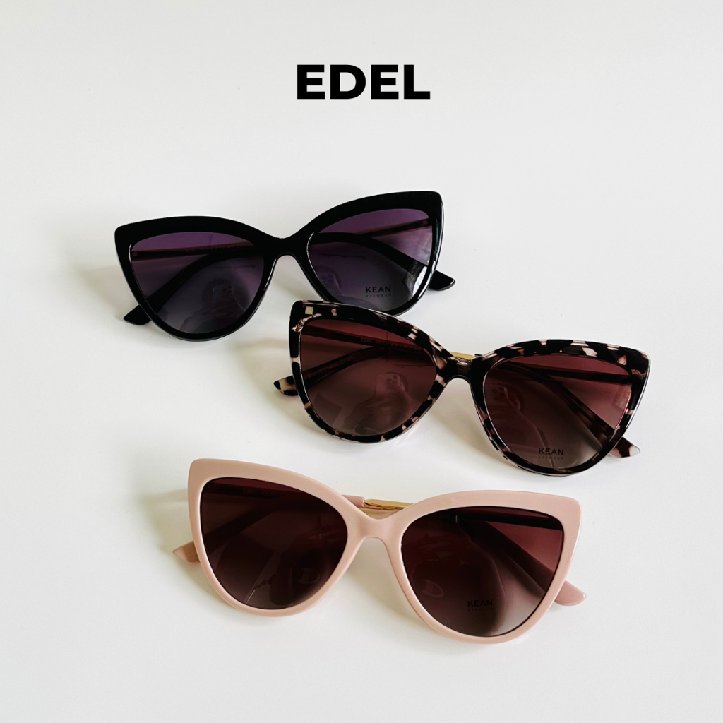 EDEL - FRAME KACAMATA CLIP ON CAT EYE
