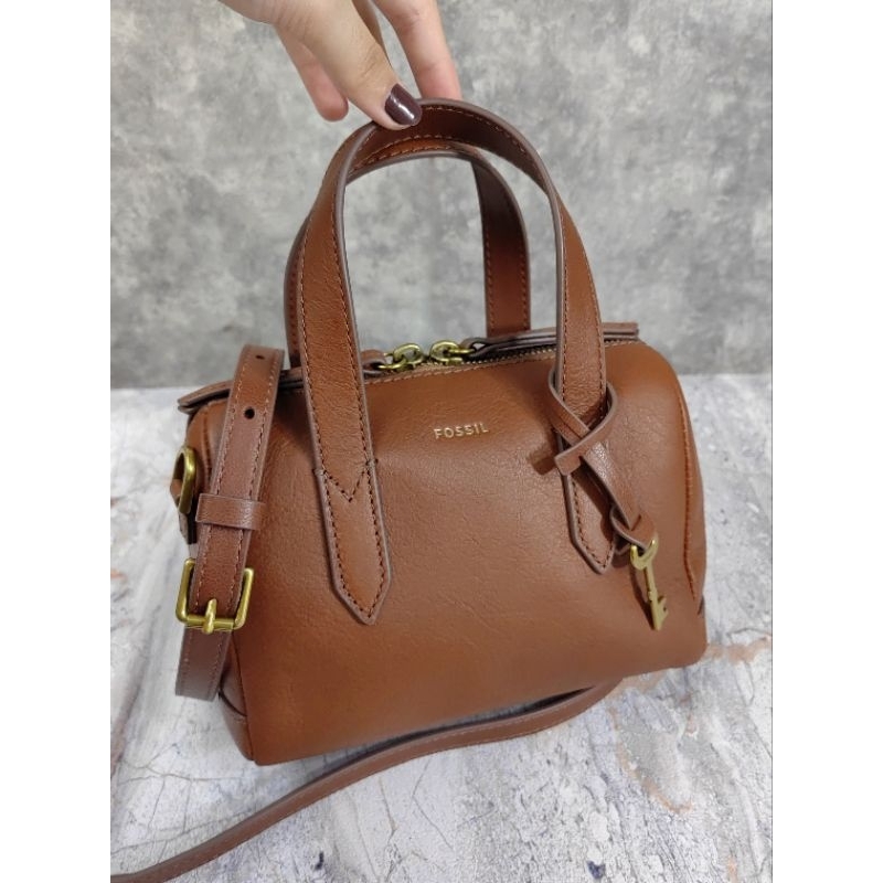 Fsl Sidney satchel mini brown