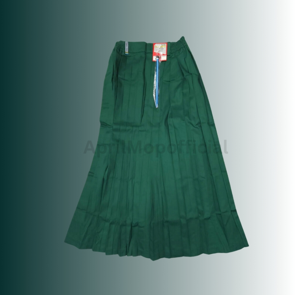 

APRIL MOP SERAGAM SEKOLAH ROK SD HIJAU PANJANG LIPAT LIPAT / BIKU BIKU