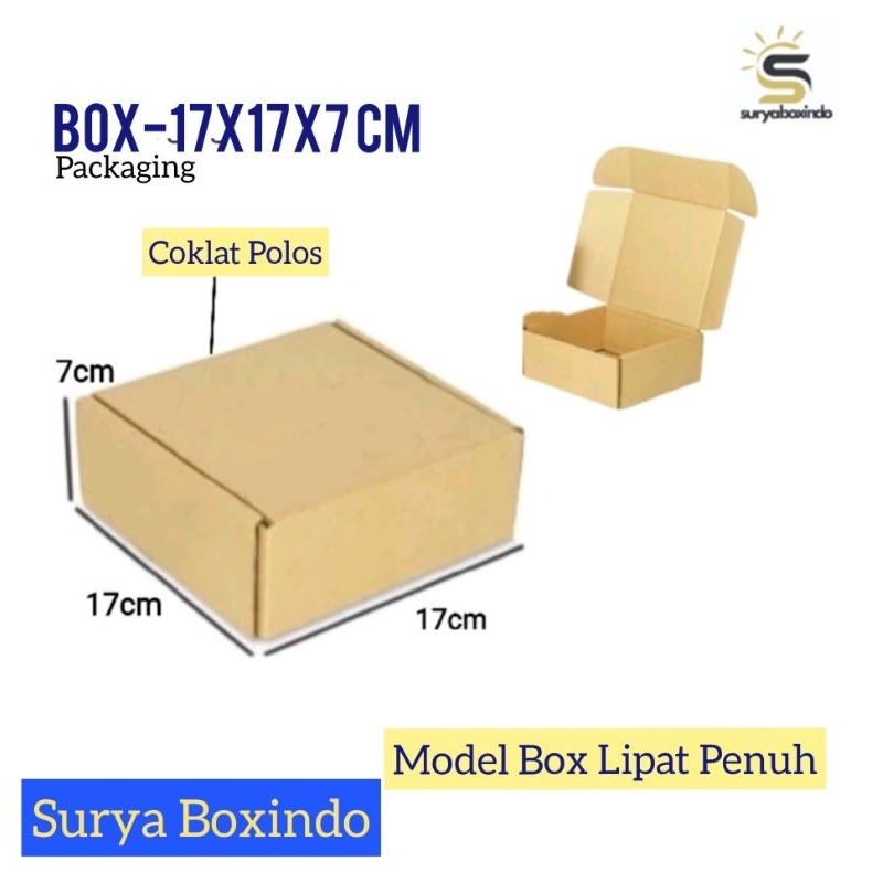 

Box 17x17x7 cm{SGX}/Kardus/hampers/Boneka/Paking/Karton/Tart