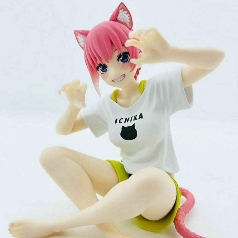 Action Figure Ichika Nakano Gotoubun No Hanayome Cat Cute