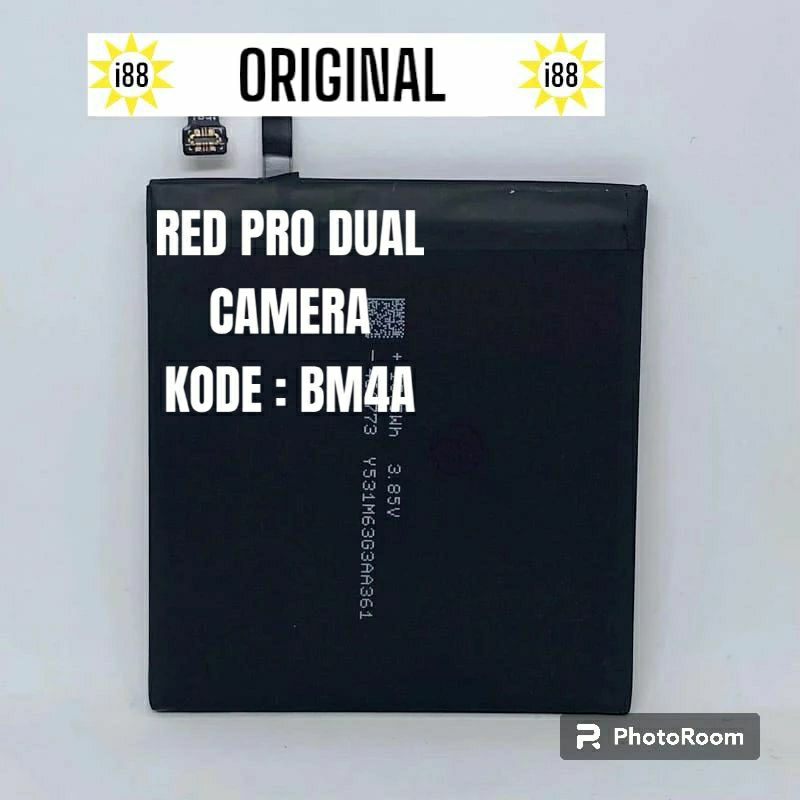 Baterai BM4A batre redmi dual camera original batre BM-4A