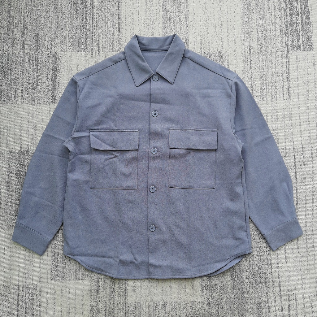 GU Uniqlo Overshirt Kemeja Jaket Outer Luaran