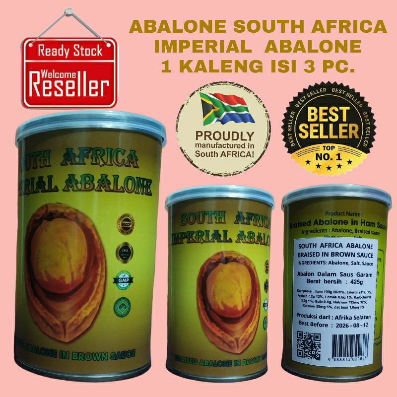 

ABALONE KALENG SOUTH AFRICA IMPERIAL BRAISED ABALONE IN BROWN SAUCE GP
