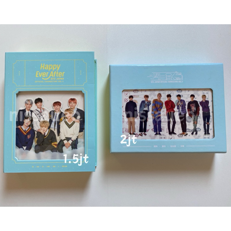 DVD Only BTS Japan Fanmeeting Vol. 3 dan Vol. 4