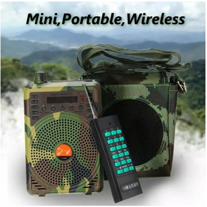 NEW Hunting Speaker Bird Caller Ws 48W Predator Sound Caller Mp3 Player Kualitas Terbaik