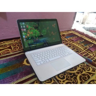 laptop sony vaio svf1421SGB intel core i3 putih touchscreen normal NO MINUS
