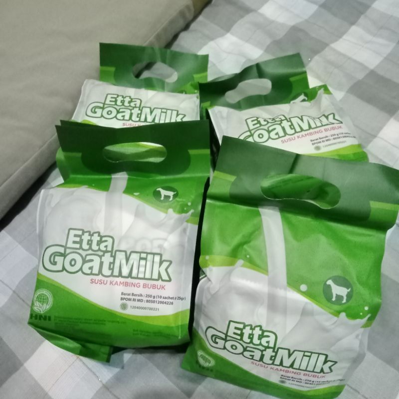 

ETTA GOAT MILK (EGM) SUSU KAMBING isi 10 Sachets
