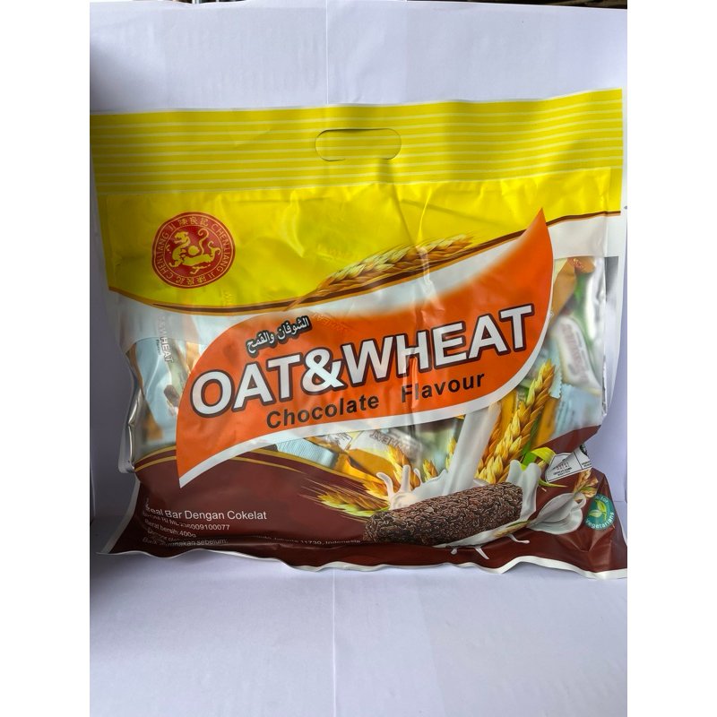 

Oat and Wheat Rasa Coklat 400gr/ Sereal Bar Dengan Coklat Merek Chen Liang Ji
